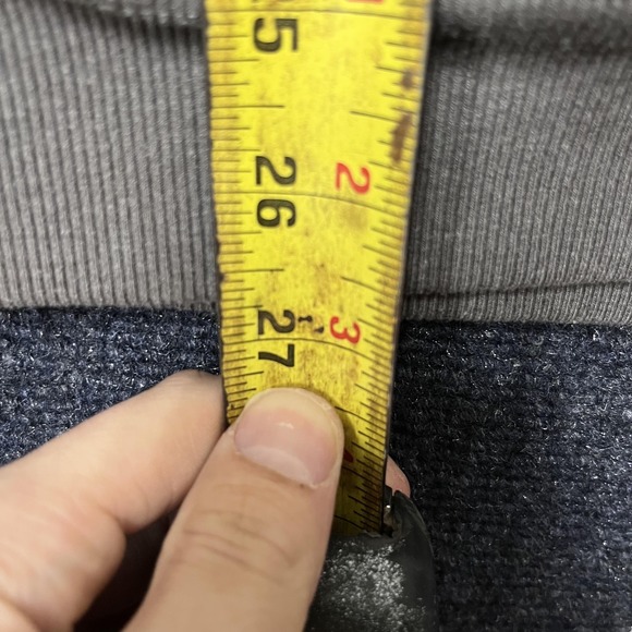 Columbia Hoodie Mens Large Gray USA Flag Graphic Fleece Pullover Sweatshirt - Picture 3 of 6